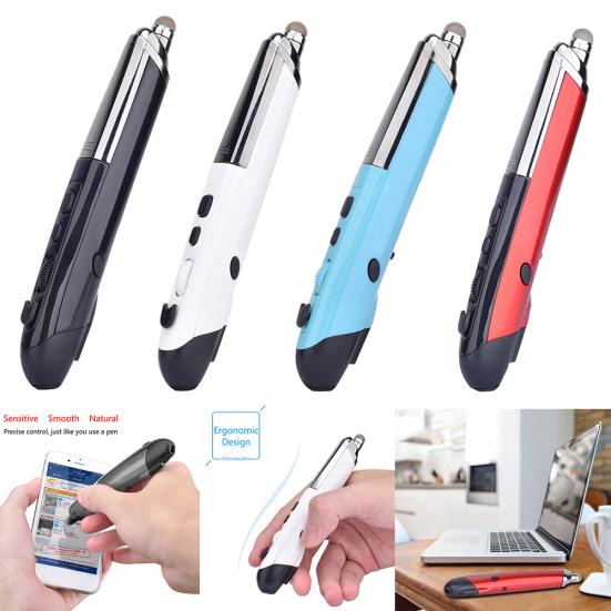 

PR-08 Универсальная 6-клавишная беспроводная оптическая лазерная мышь с частотой 2,4 ГГц для ПК Smart TV