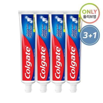 Colgate Schutz Regular 100g (3 Originalprodukte + 1 zusätzliches Produkt gegeben)