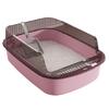 Splash Prevent Cats Litter Box With Deeply Wall Reduce Mess And Tipping Easy Maintenances Cats Litter Tray Home Use