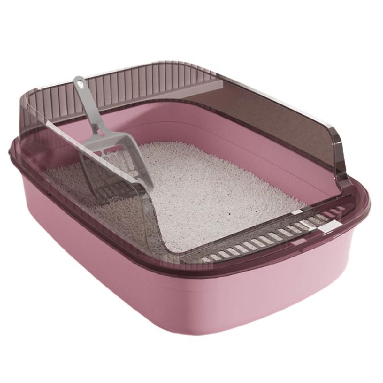 Splash Prevent Cats Litter Box With Deeply Wall Reduce Mess And Tipping Easy Maintenances Cats Litter Tray Home Use