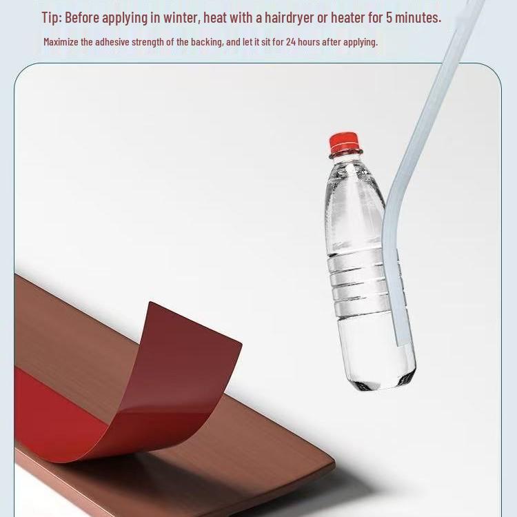 Self-Adhesive Waterproof Door and Window Gap Sealing Strip – Soundproof, Anti-Theft, Thin Design