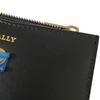 Used BALLYBifold Wallet black leather Women