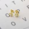 Ocean Style Opal Sun Earrings for Beach Girls