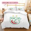 Les Fennecs Pattern Bedding Quilt Set  Home Decoration  Gift (1 * duvet cover + 2 * pillowcase  without core)