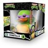 Figurine de canard - tubbz - donatello - caoutchouc vinyle - officiel - teenage mutant ninja turtles