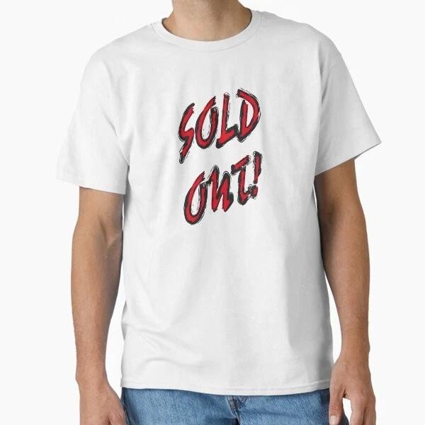 Sold Out Red Classic TShirt Made In UsaAus TShirt S2xl S