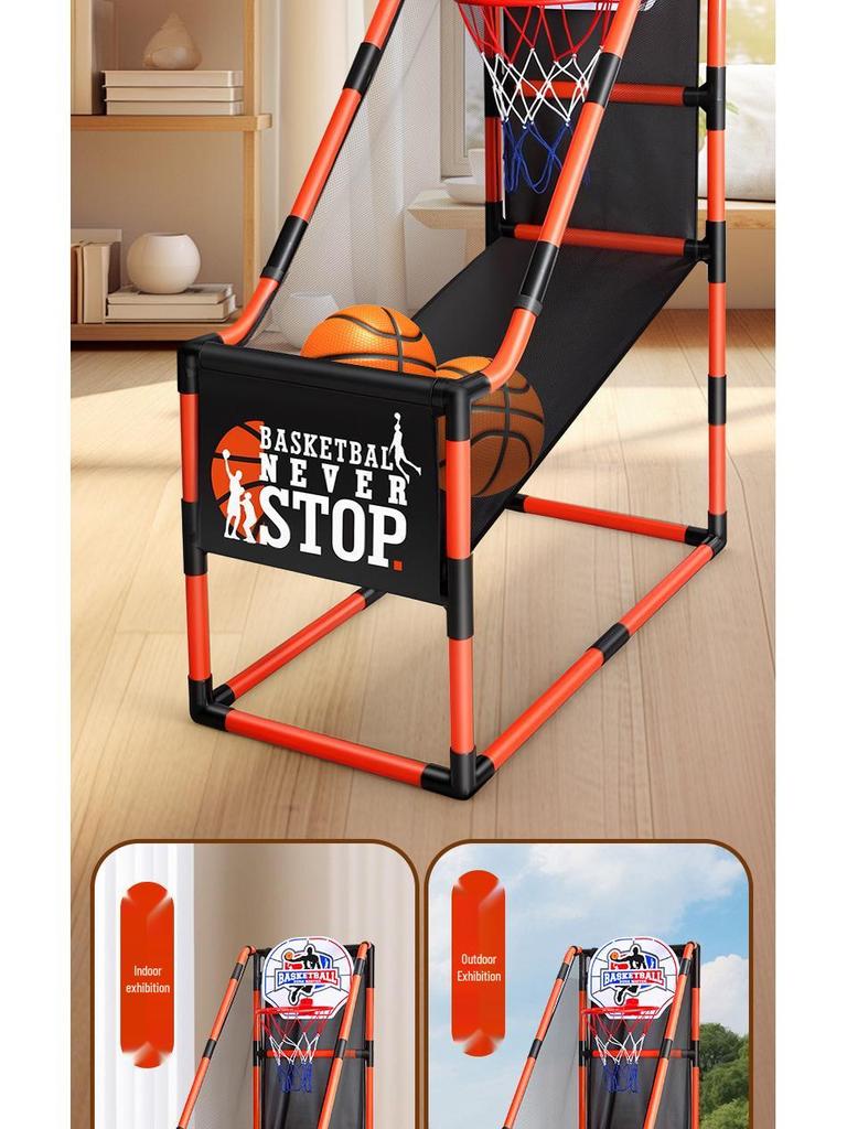 Children's Portable Indoor Basketball Hoop and Shooting Game Toy