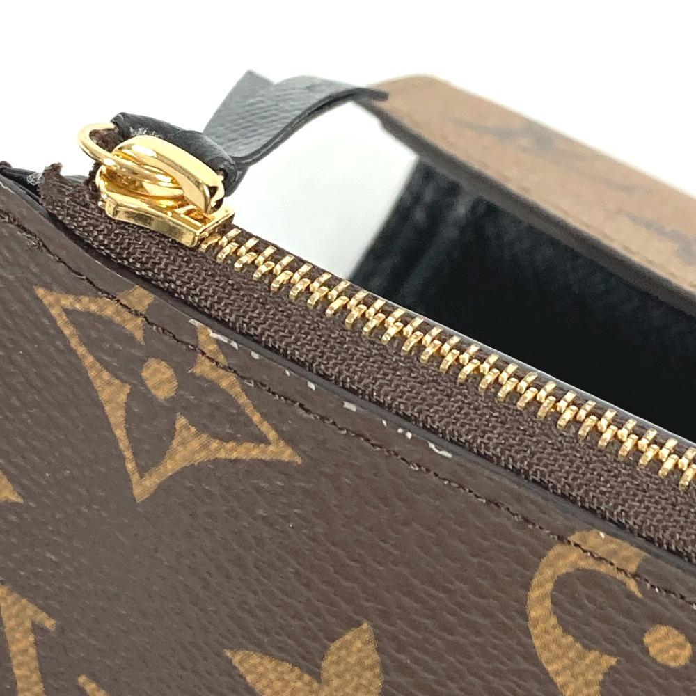 Louis Vuitton M81557 Monogram reverse Portefeuille-Victorine Tri-fold Wallet