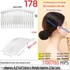 Magic Double Row Elastic Hair Comb Insert for Unique DIY Styling