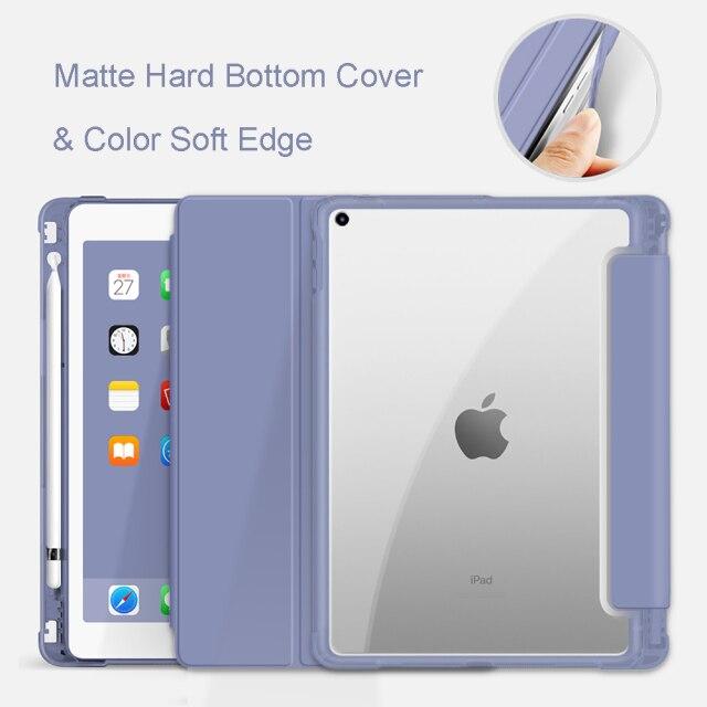 Für iPad Pro 11 Fall Funda für iPad Air 4 Fall 4th Generation Für iPad Pro 12,9 Fall Drahtlose Ladung bleistift Halter