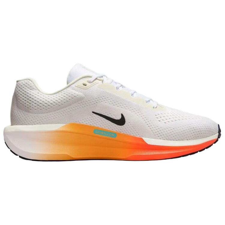 Nike Air Winflo 11 White Soft Pearl Black Men's Running Shoes IH7328-101