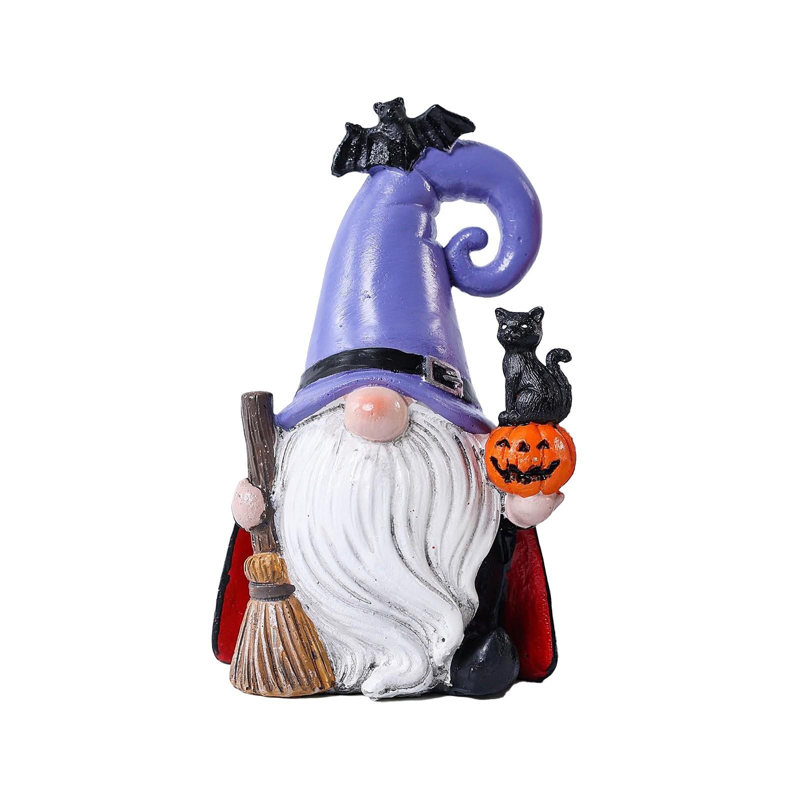 

Halloween Dwarf Decoration Halloween Festival Scene Decoration Desktop Decorations Decorative Items Resin Crafts One Size фіолетовий