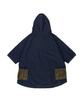 Oregonian Camper Fireproof Camping Parka Cotton (Wolf Brown) Poncho, Flame-Retardant (Size L)