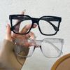 1Pc/2Pcs/3Pcs/4Pcs Elegant, Simple and Stylish Geometric Glasses with Transparent Lenses, Suitable for Daily Office Reading