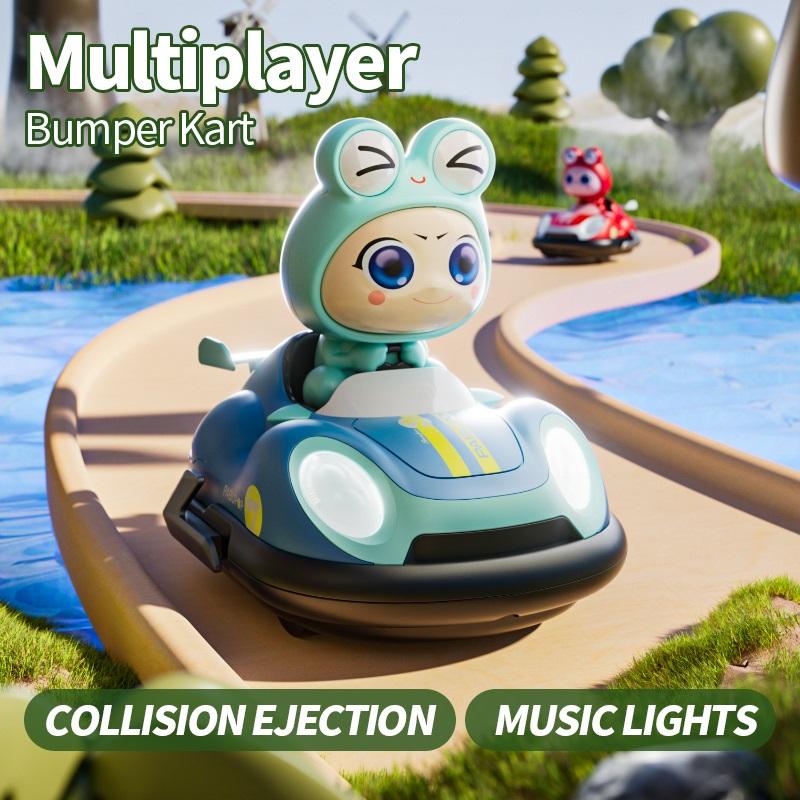 Y7 2.4G RC Bumper Car, Intelligent Battle Remote Control Car, Parent-Child Interactive Game Toy, Birthday Gift for Boys Kids
