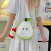 Nyl Jablko Tvar Sladké Crossbody Tašky 2026 Značka Jaro Patchwork Dámská Taška Přes Rameno Designový Smysl Velká Kapacita Dámské Tašky