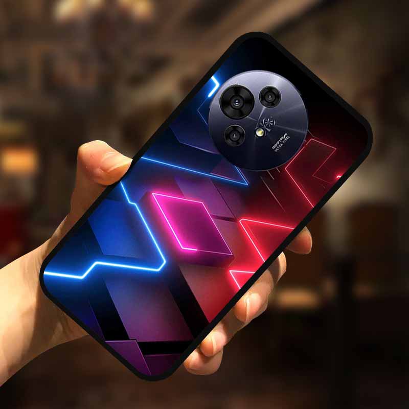Per Custodia TCL 50 Nxtpaper 5G Lusso Moda Morbido TPU Protettivo Silicone Custodia per Telefono per TCL 50 Pro Nxtpaper 5G Cover Posteriori Coque