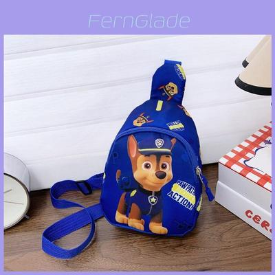 Paw Patrol Kids Nylon Chest Bag Ultralight Crossbody Pack For Preschool Boys Girls Everyday Carry Gift
