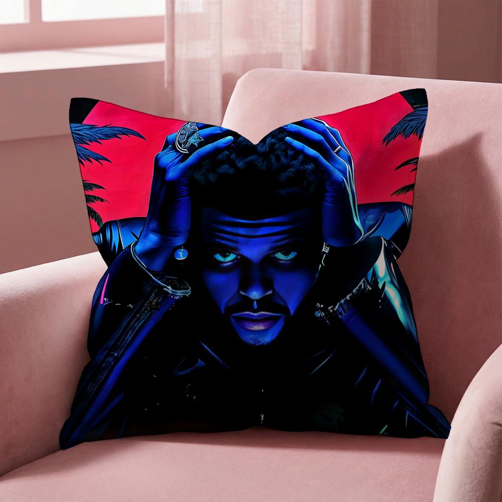 T-The Weeknd SINGER Kissenbezug Mehrzweck-Kissenbezug für Zuhause & Auto - Wendbar, Weich & Langlebig für den täglichen Gebrauch