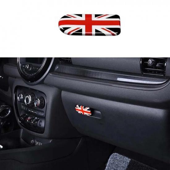 Black Red Countryman F60 Co-Pilot Glove Boxes Handle For Mini Cooper Cover Trim