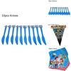 Toy Story Buzz Woody Bo Peep Geburtstagsfeierzubehör mit bunten Tellern, Bechern und Bannern für die ultimative Feier