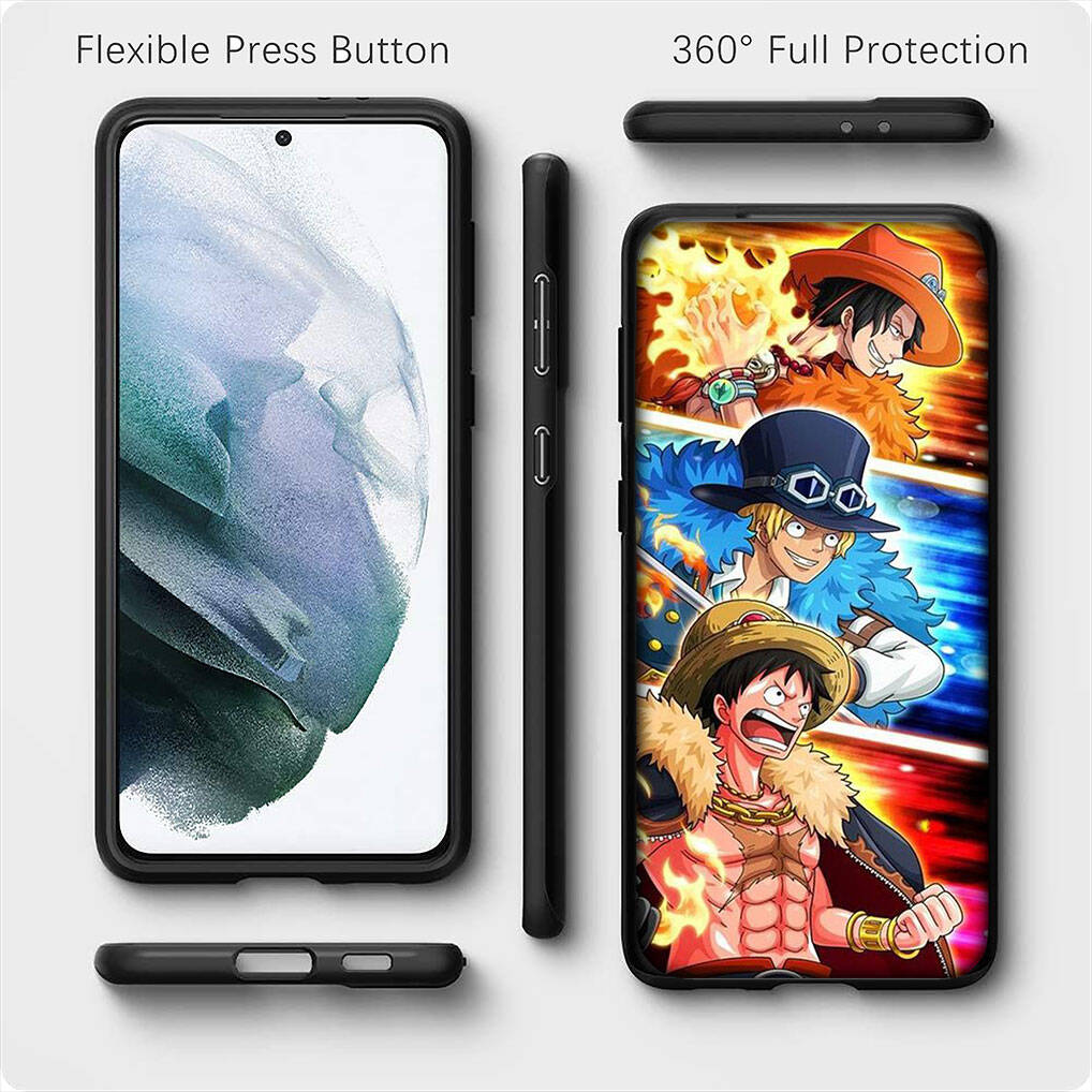 For Samsung Galaxy S25 S24 S23 iPhone 17 16 15 Xiaomi Redmi Note 14 13 12 Plus Pro Max XR A37 Phone Case Lovely Nico Robin One Piece Luffy OPPO Huawei