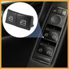 4pcs Driver Window Switch Button Covers Power Window Master Switch Repair Button Caps Lift Button for Mercedes Benz ML GL R Class W164 X164 W251