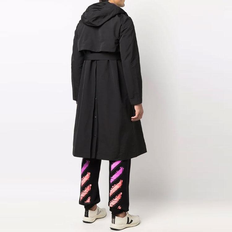 Pánské adidas Y-3 Trenčkoty Pánské Černé S Kapucí Střední