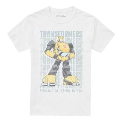 Transformers Unisex Adult Generations Autobot More Than Meets The Eye Bumblebee T-Shirt