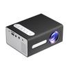 12V-2A T300 1920*1080 LED Mini Portable Projector 240x320 AV USB Audio Projector 3D Home Cinema Media Video Player Built-in Speaker 20W