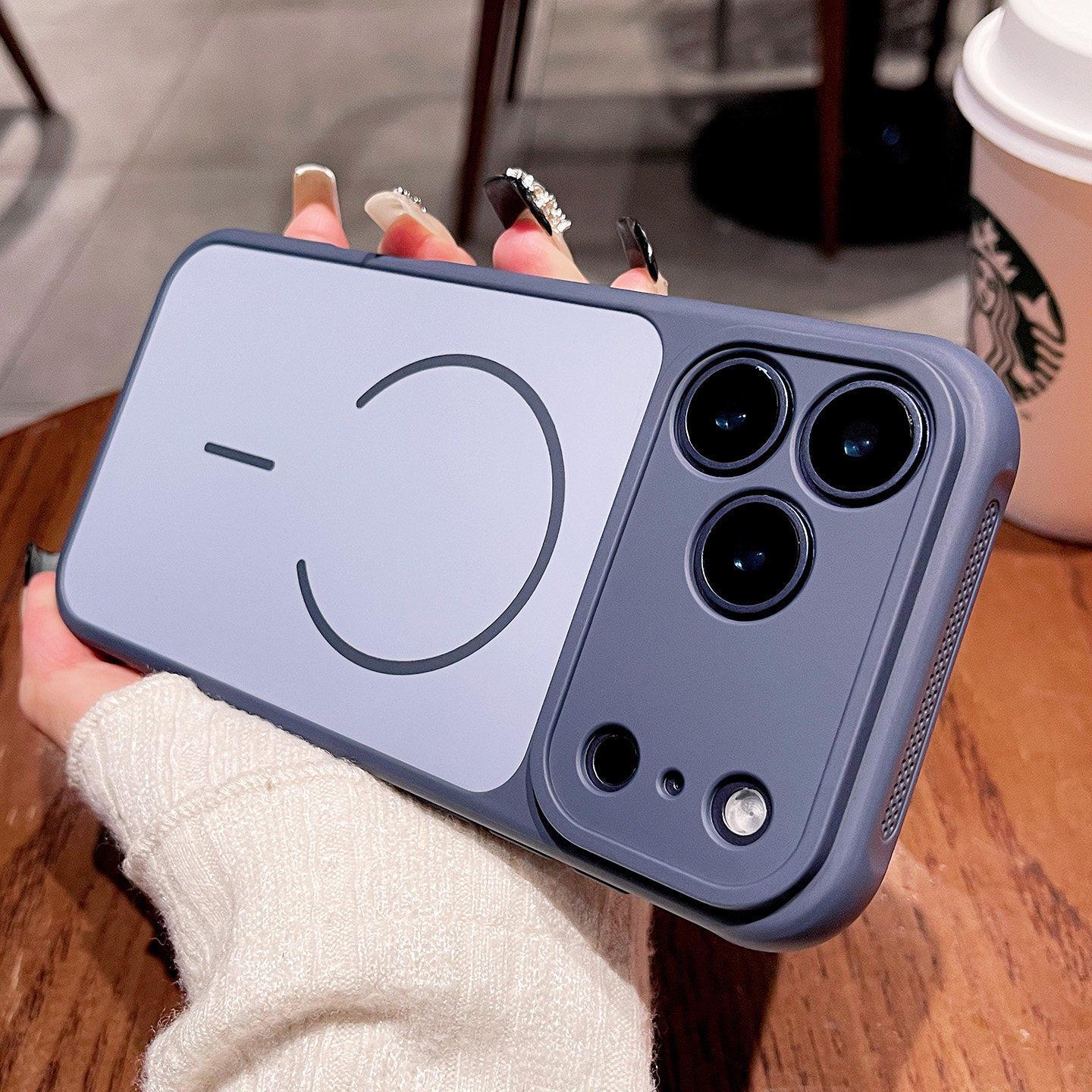 

Apple 14 Pro Magnetic Ring Drop-Proof Ultra-Thin Phone Case - High-End Fashion & Full Coverage 14 Plus