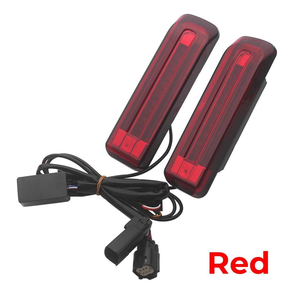 LED Rear Saddlebag Filler Inserts Lights ABS Plastic Motorcycle Accessory For Harley Touring Road King Special FLHRXS 2021- 2025