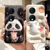 For Honor X7b Cute Panda Rabbit Cartoon Case HonorX7b X 7B 4G CLK-LX1 LX2 LX3 Camera Protective Soft Silicone Phone Cases