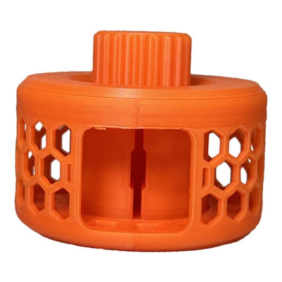 

Органайзер для рулетки 3D-печать Полый Видимый Мягкий Хранение рулетки Портативный оранжевый