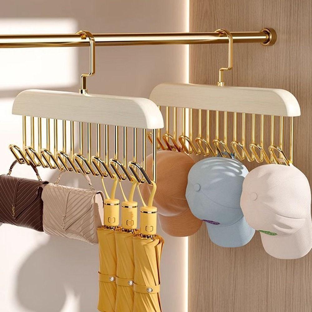 

360 Degrees Rotating Women Storage Bra Hanger Round Stick Tank Top Hangers Wardrobe style C