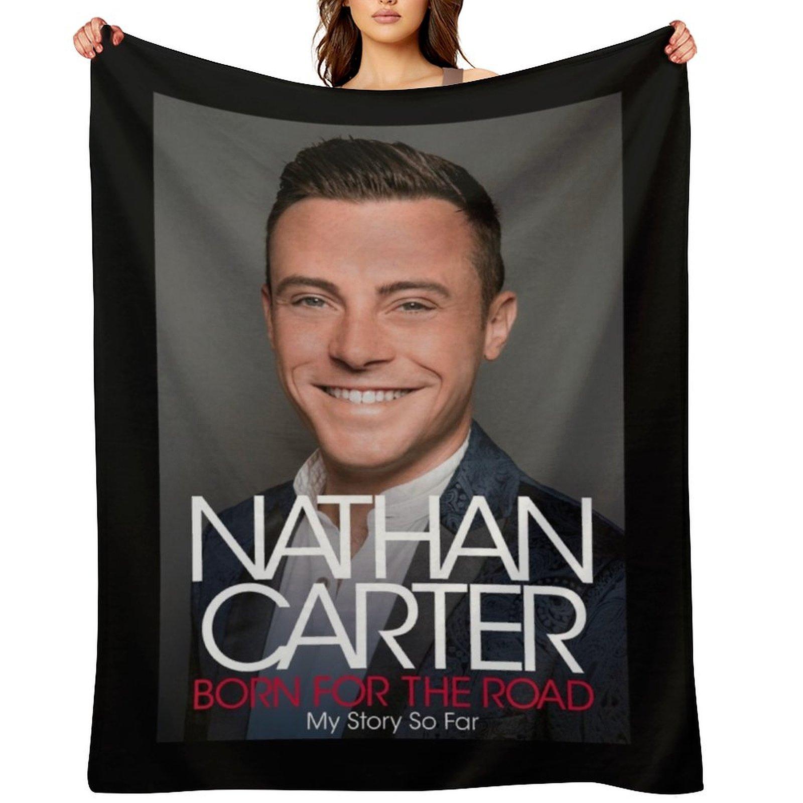 Nathan Carter Classic . Throw Blanket For Baby bed plaid Large Tourist Blankets 30x40in