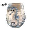 Spezialglasware für Partys Oktopus Glasbecher Ozean Wale Seepferdchen Krabben Quallen Cocktailglas Zuhause Küstenverzierung Bar Handgefertigt