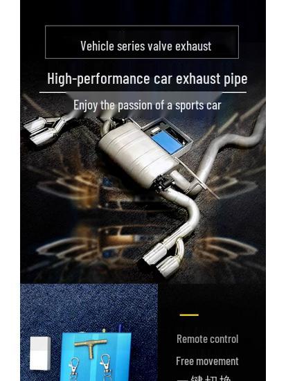 Compatible Exhaust System Upgrade for BMW 1, 2, 3, 5 Series - Enhanced Sound and Performance