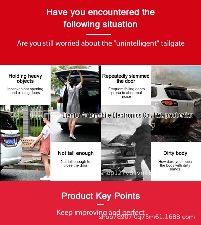 [Electric Tailgate] Compatible with 2026 Deep Blue S05, Automatic Rear Door Lifter and Handle