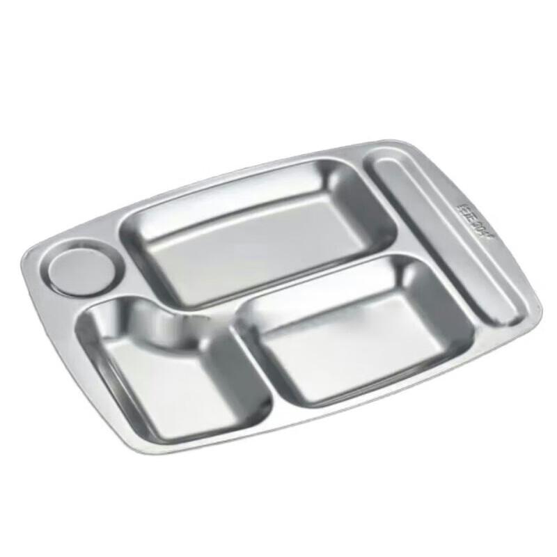 Xiyi 304 Stainless Steel School Canteen Food Tray