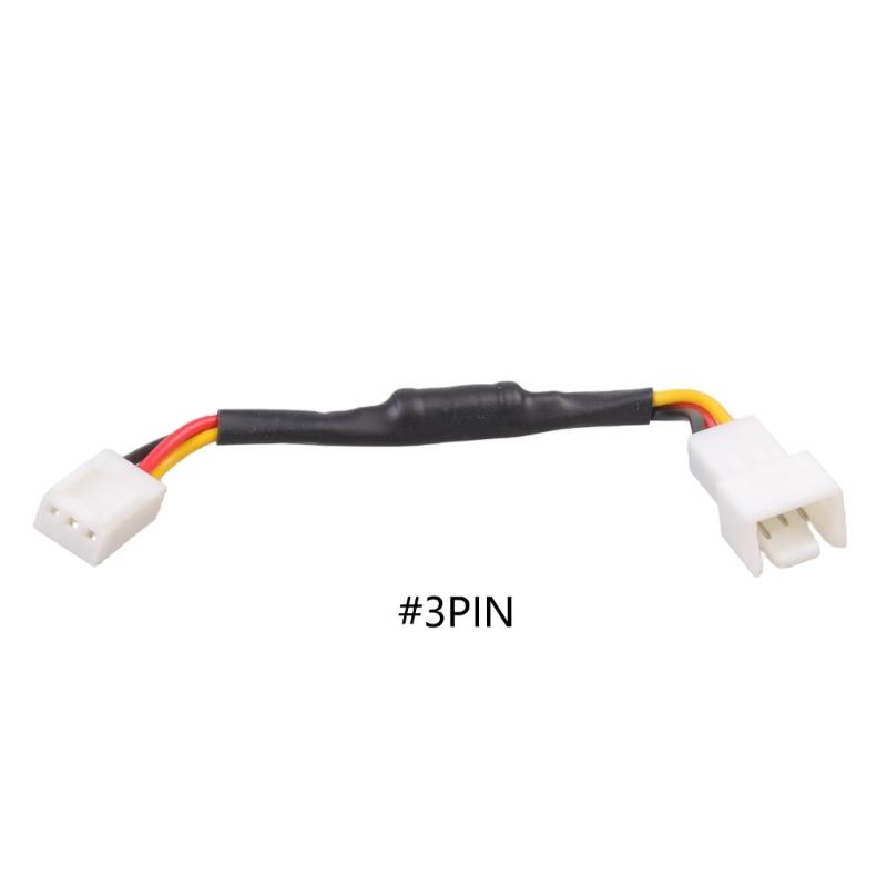 Quiet Mode Cable Adapters Speed Reduction Solution Quiet Adapters Reduce & Noise Rank Upgrades for PC Case Fan