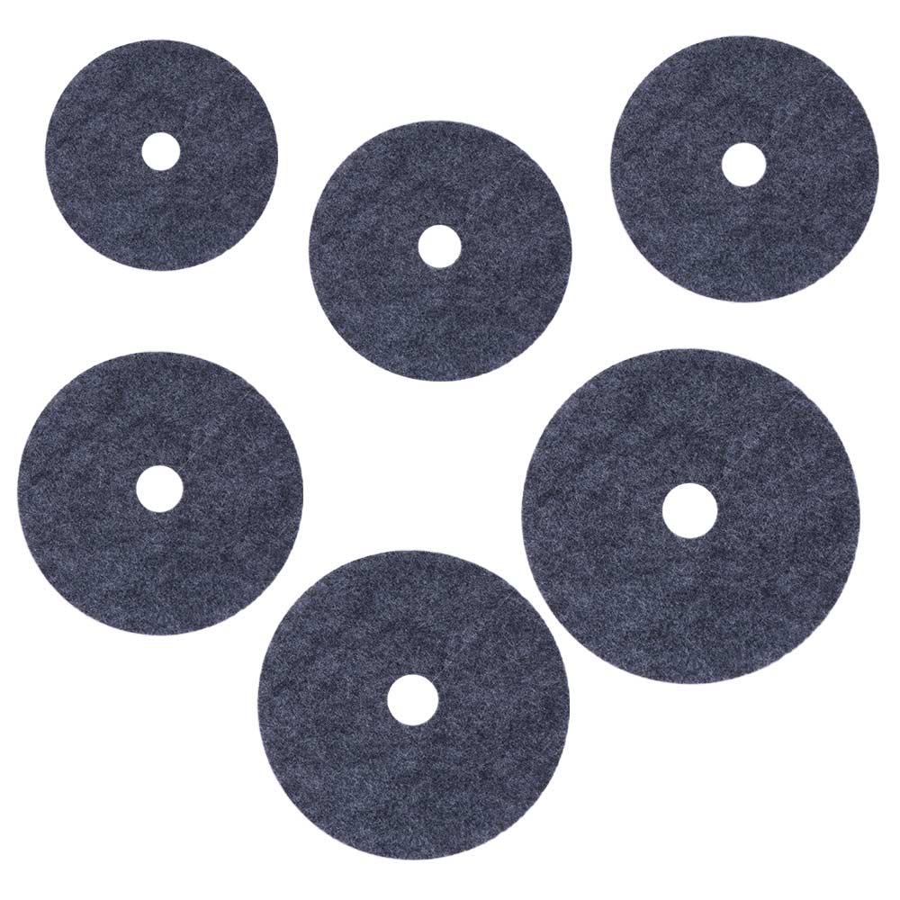 20pcs Degradable Round Weeds Barrier Mats Ecological Grass Mat For Garden Tree Protection
