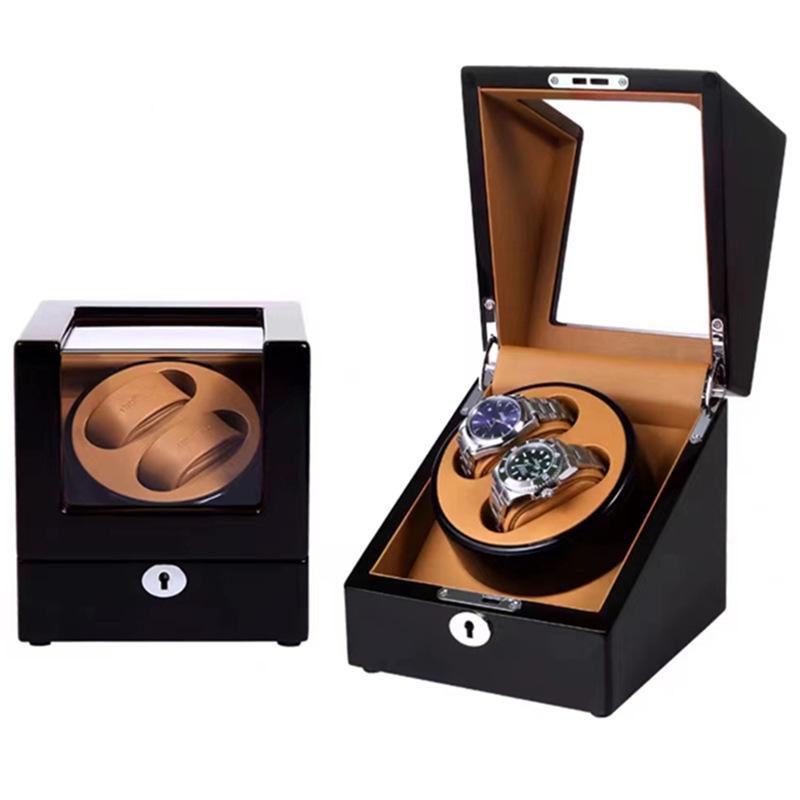 High-Gloss Piano Paint Automatic Watch Winder and Storage Box
