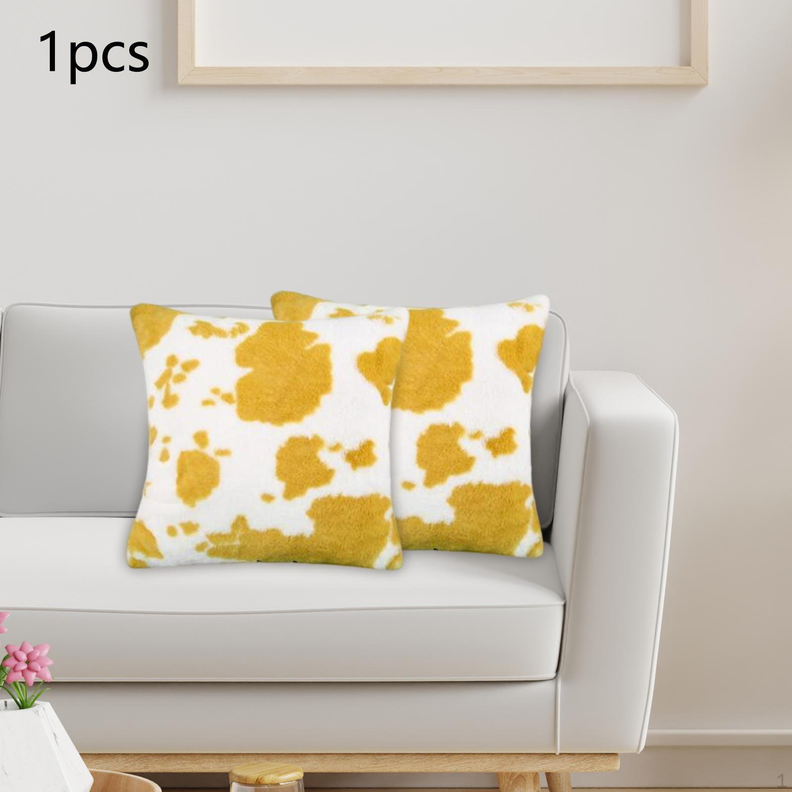 45x45cm Pillow Cover with Zipper Closure - Stylish Home Decor жёлтый 713₽