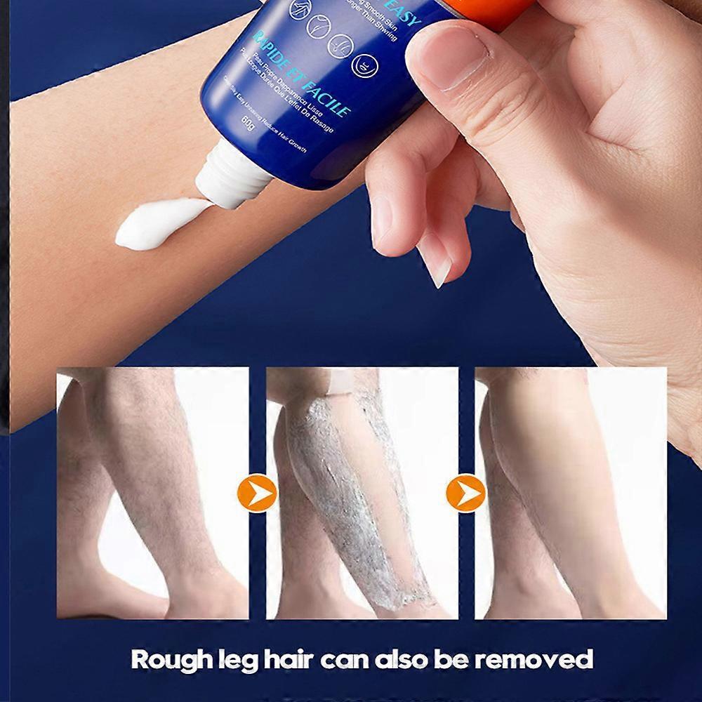 3Pcs Hair Removal For Men Depilatory Cream Hair Remover Facial Hair Remover Body Hair Removal Cream For Delicate Face Areas
