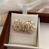 Extremely Gentle Design Tassel Earrings Women's Fashion Light Luxury Rice Beaded Earrings Atmospheric Elegance and Beauty Stud Earrings