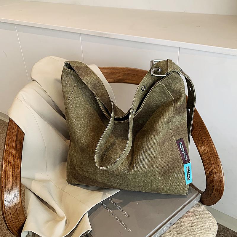 Módní ležérní taška tote dámská nová všestranná taška přes rameno a crossbody