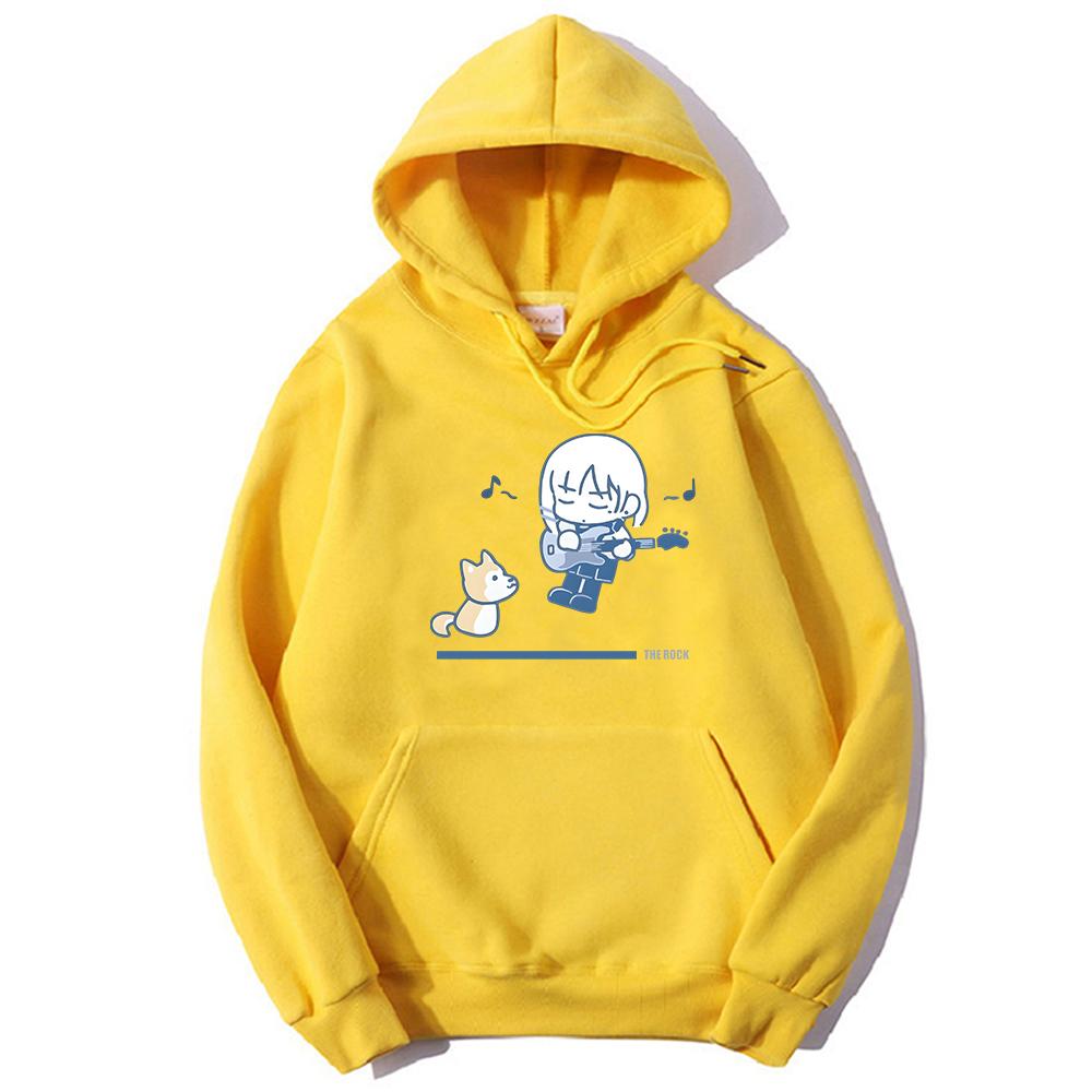 BOCCHI THE ROCK! Hitori Gotou Ryou Yamada Harajuku Hoodies Aesthetic Kawaii Sweatwear Couple Sweatshirt Women/men Autumn/Winter