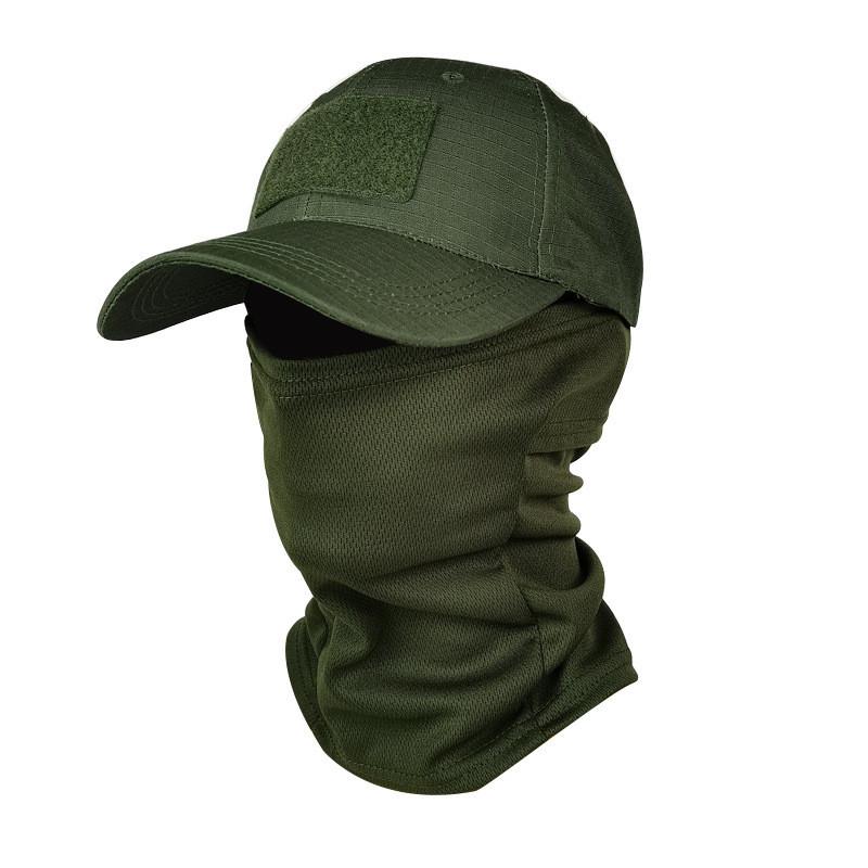 Outdoor-Baseballkappe mit Eis-Seiden-Maske und Ärmeln zum Sonnenschutz und für Atmungsaktivität