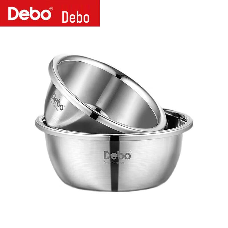 

Debo Laurent Stainless Steel Basin and Colander Set
